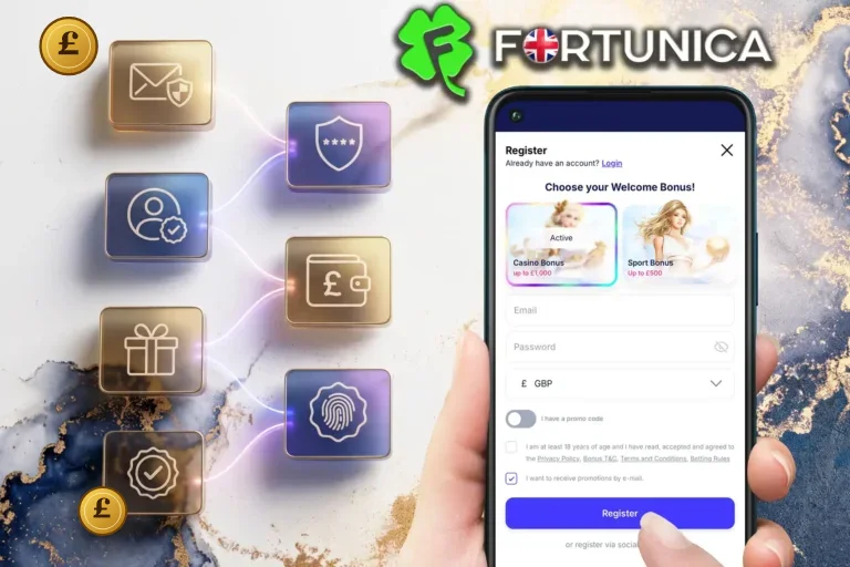How to Register at Fortunica Casino